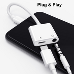 Audio Splitter Supplier - OEM Wholesale 3.5mm Jack to 2 in 1 Aux