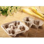 2/4 Cups Carrier Packing Machine Supplier - OEM Paper Pulp Coffee