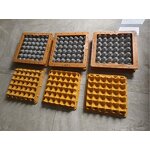 Single Chunk Plastic Egg Tray Mould Manufacturer - OEM 290x290mm