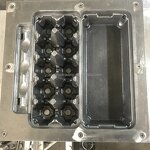 Single Chunk Plastic Egg Tray Mould Manufacturer - OEM 290x290mm