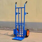 Two-Wheeled Pull Carts Supplier - OEM Foldable Garden Cart with Frame