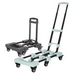 Portable Hand-Pull Truck Manufacturer - OEM Six-Wheel Foldable Cargo