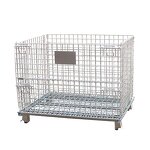 Metal Turnover Frame Supplier - OEM Workshop Logistics Mesh Stacking