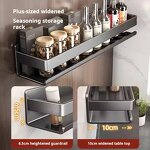 Wall-mounted Storage Shelves Factory - OEM Household Kitchen Spice