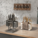 Non Perforated Knife Holder Supplier - OEM Kitchen with Water Tray