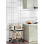 Kitchen Shelves Supplier - OEM Multi-layer Household Microwave Racks