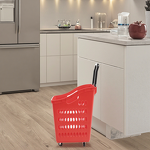 Plastic Handle Shopping Basket Manufacturer - OEM Popular Supermarket
