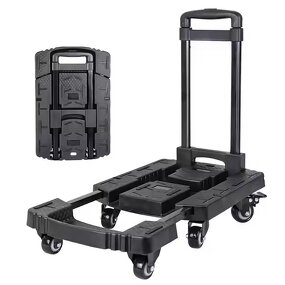 Portable Hand-Pull Truck Manufacturer - OEM Six-Wheel Foldable Cargo