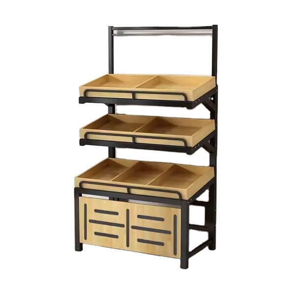 Supermarket Shelf Manufacturer - OEM Multi Functional Vegetable Display
