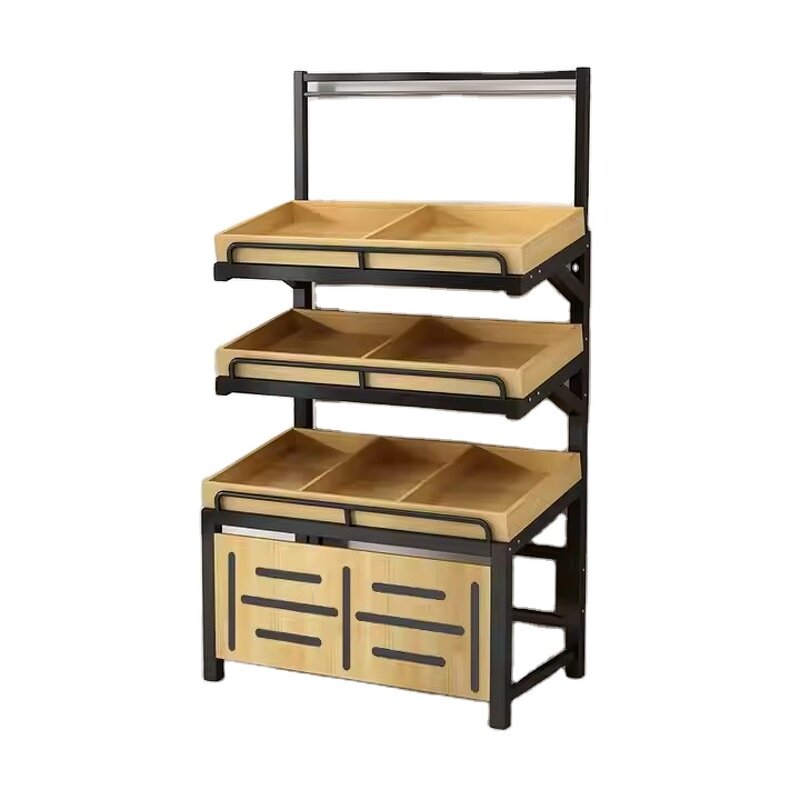 Supermarket Shelf Manufacturer - OEM Multi Functional Vegetable Display