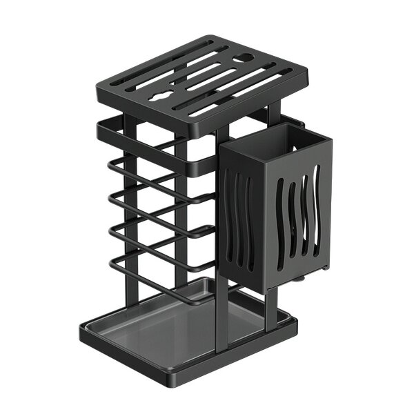 Non Perforated Knife Holder Supplier - OEM Kitchen with Water Tray