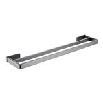304 Stainless Steel Towel Rack Supplier - OEM Bathroom Gun Gray Hotel