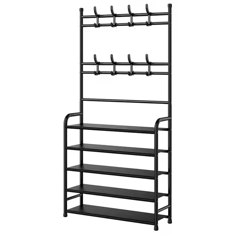 Metal Shoe Hat Rack Factory - OEM Factory Price Space-Saving Combination