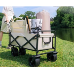 Camping Folding Trolley Factory - OEM Collapsible Wagon Outdoor Cart