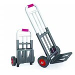 Two-Wheeled Pull Carts Supplier - OEM Foldable Garden Cart with Frame