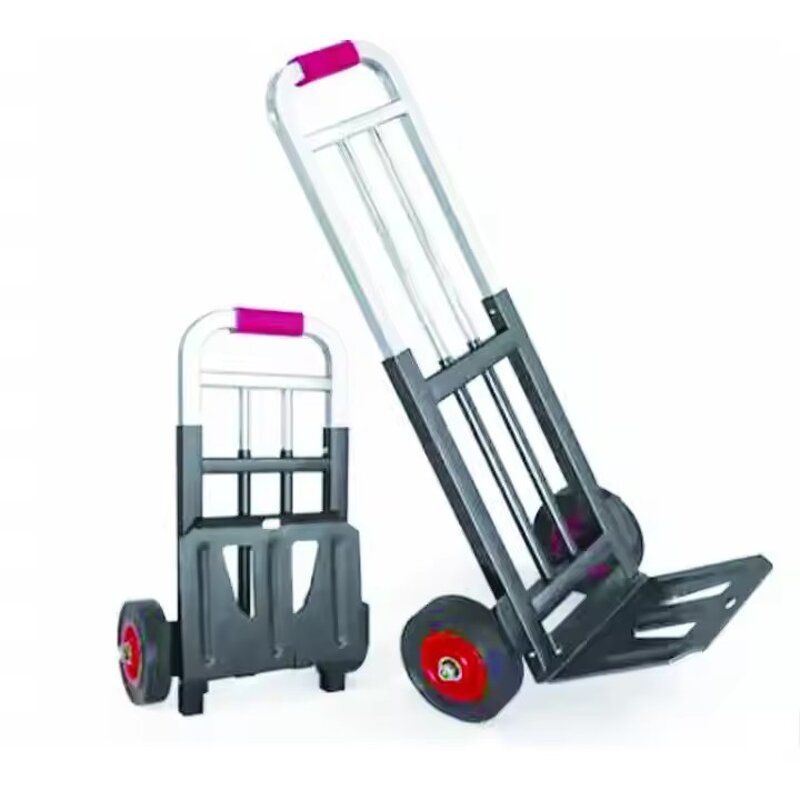 Two-Wheeled Pull Carts Supplier - OEM Foldable Garden Cart with Frame