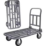Heavy Duty Steel Platform Trolley Factory - OEM Cart Handle 300kg