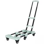 Portable Hand-Pull Truck Manufacturer - OEM Six-Wheel Foldable Cargo