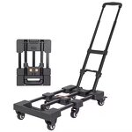 Portable Hand-Pull Truck Manufacturer - OEM Six-Wheel Foldable Cargo