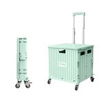 Portable Folding Shopping Cart Manufacturer - OEM with Universal Wheel