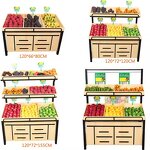 Fruit Vegetable Storage Trolley Factory - OEM Kitchen Supplies Rolling