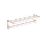 Bath Towel Rack Manufacturer - OEM Jieer Cream Wind Non-punch Shelf