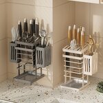 Non Perforated Knife Holder Supplier - OEM Kitchen with Water Tray