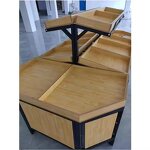 Metal Wood Supermarket Shelf Supplier - OEM Factory Sale Custom Storage