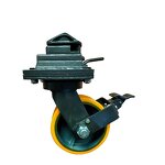 Heavy Duty Casters Factory - OEM Super Container Steel Swivel Wheels