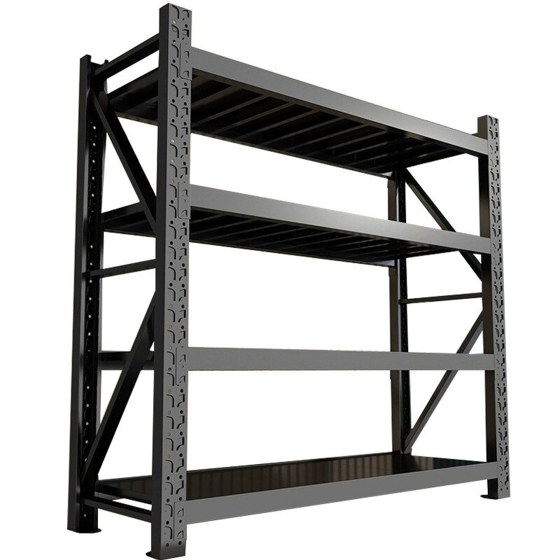 Medium-Sized Metal Shelves Factory - OEM 200kg E-Commerce Warehouse