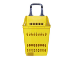 Plastic Handle Shopping Basket Manufacturer - OEM Popular Supermarket