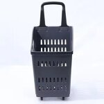 Plastic Handle Shopping Basket Manufacturer - OEM Popular Supermarket