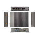 Industrial Fanless PC Supplier - OEM J6412 DDR4 Mini Computer Dual