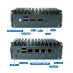 New Factory Fanless Mini PC Manufacturer - OEM Celeron J4125 VPN