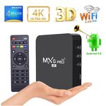 QUNSHI Dual Band Wifi TV Box Supplier - OEM MXg Pro Android Tv Boxes