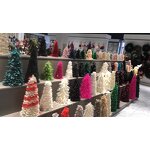 Feather Christmas Tree Factory - Dyed White Farmhouse Decor