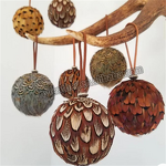 Pheasant Feather Christmas Ball Manufacturer - Wholesale Ornament