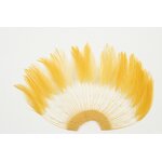 Chicken Hackle Feather Plate Manufacturer - Lime Red Fascinator
