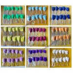 Feather Floral Pick Supplier - Wire Stem Wedding Arrangement