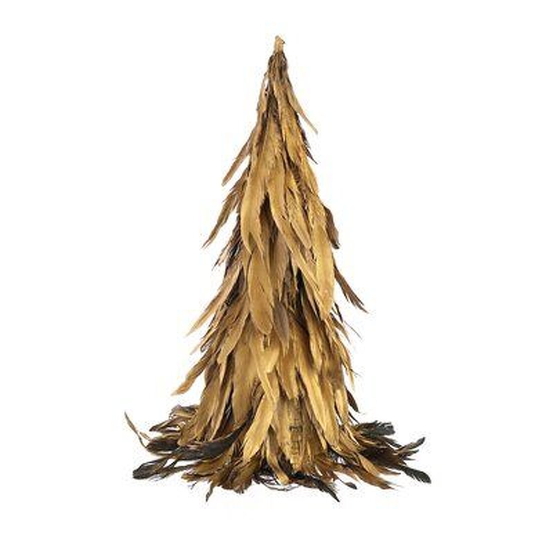 Feather Christmas Tree Factory - Dyed White Farmhouse Decor