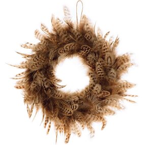 Feather Wreath Manufacturer - Garland Holiday Home Decor