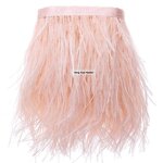 Ostrich Feather Trim Factory - Pink Sewing Fabric Ribbon