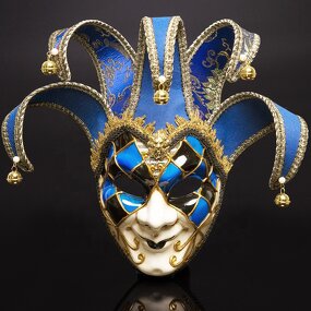 Feather Party Mask Manufacturer - Venetian Carnival Custom