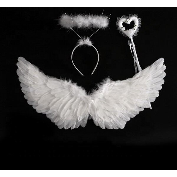 Angel Wings Factory - Large Real Feather Costume Accessory