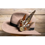 Pheasant Feather Trim Pin Factory - Custom Hat Accessory