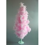 Rooster Feather Tree Factory - Purple White Farmhouse Decor