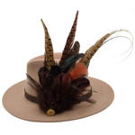 Pheasant Feather Trim Pin Factory - Custom Hat Accessory