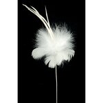 Artificial Feather Floral Pick Manufacturer - Wire Stem Decor