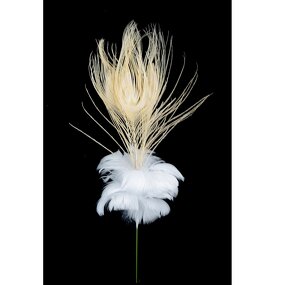 Feather Floral Pick Manufacturer - Artificial White Holiday