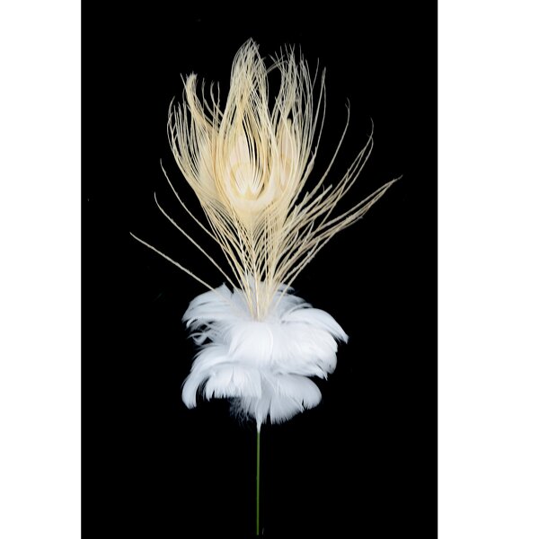 Feather Floral Pick Manufacturer - Artificial White Holiday